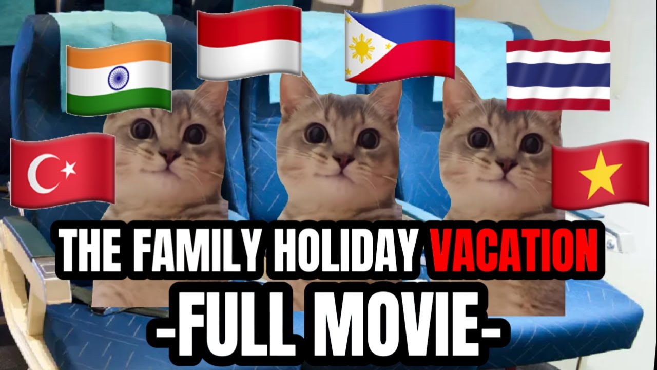 CAT MEMES: THE ULTIMATE FAMILY VACATION FULL 1 HOUR background