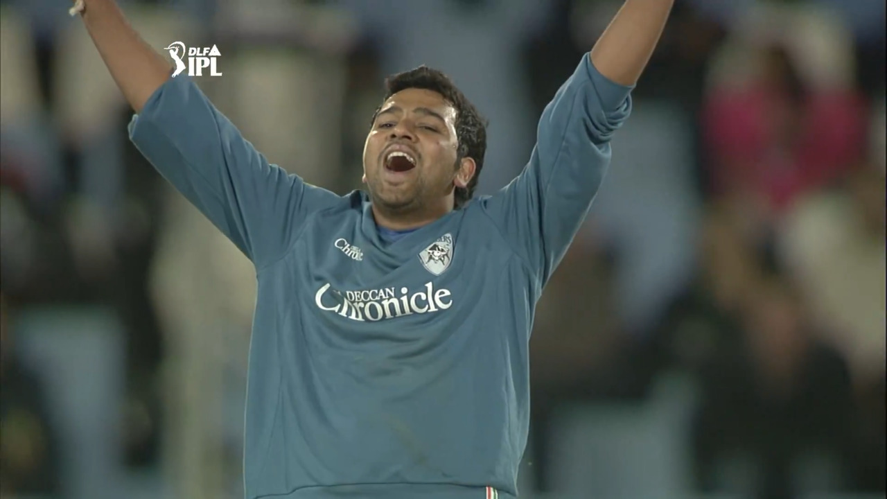 IPL 2009 M32 DC vs MI - Rohit Sharma's Hat-Trick