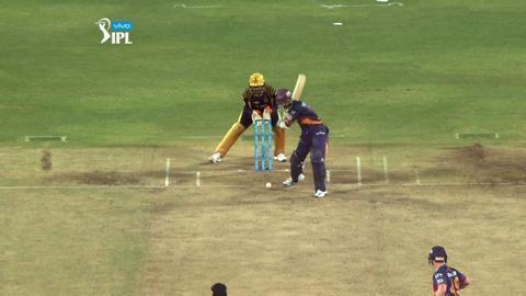 M20: RPS vs KKR – Steven Smith Wicket