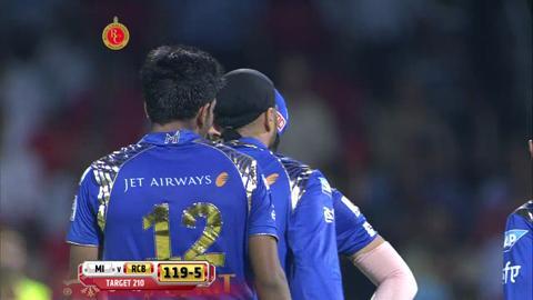 M16: RCB vs MI – Rilee Rossouw Wicket