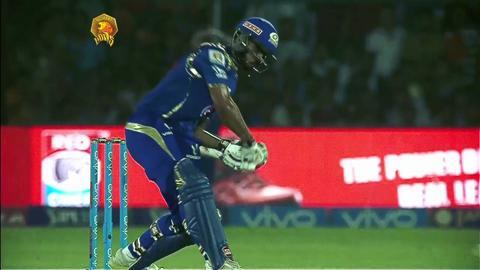 M54: GL vs MI – Nitish Rana Six