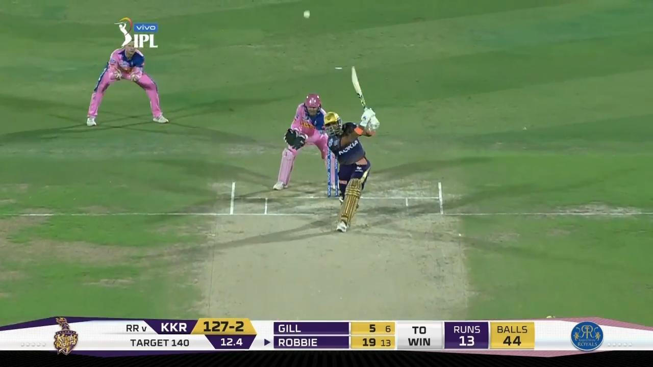 M21: RR vs KKR – Robin Uthappa Six background