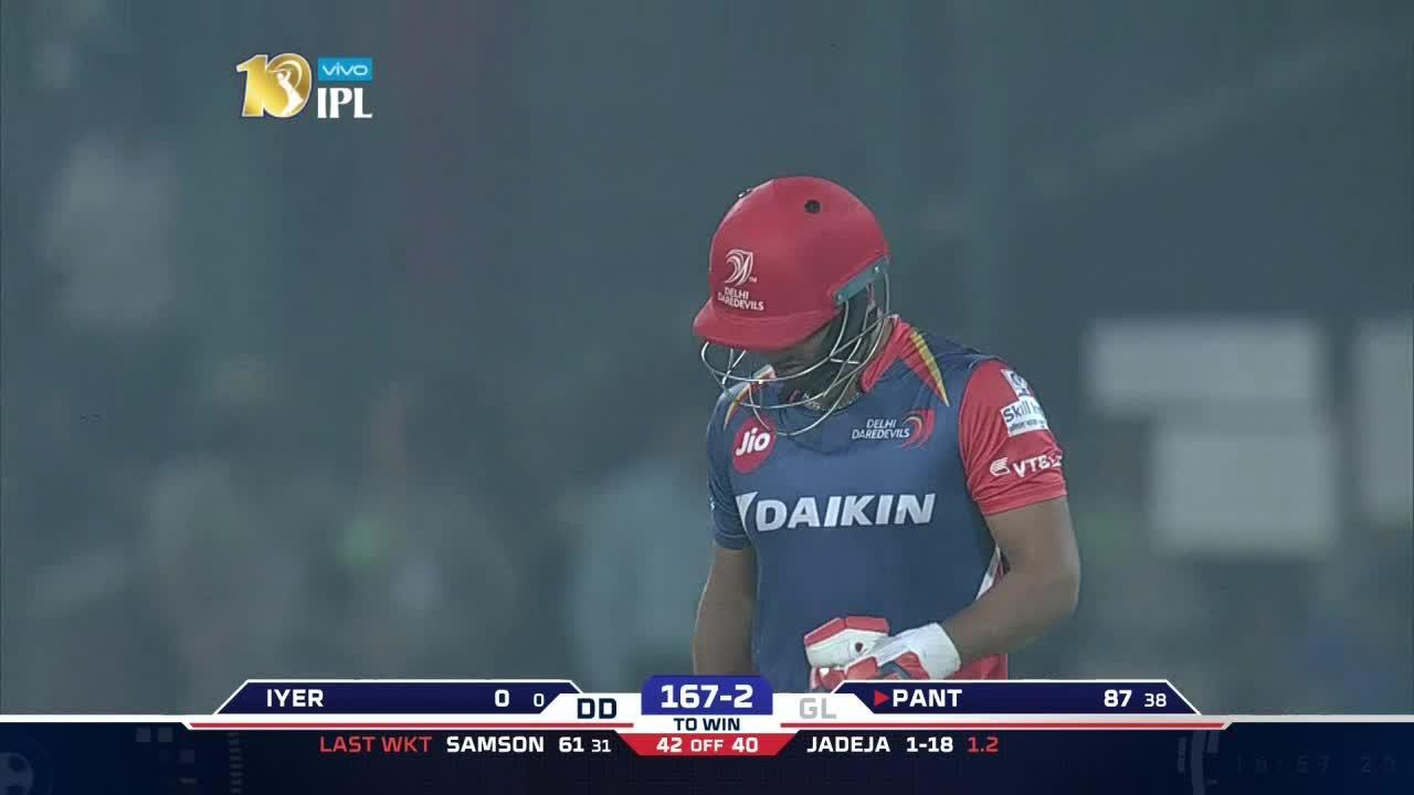 M42: DD vs GL – Rishabh Pant Six