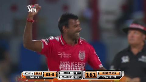 M09: KXIP vs SRH – Fall of Wickets background