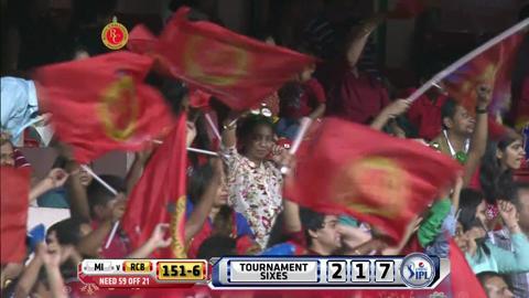M16: RCB vs MI – David Wiese Six
