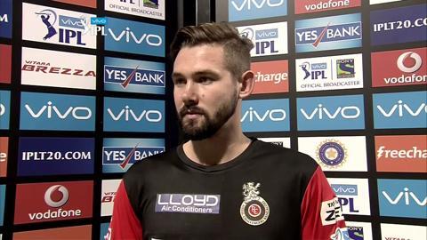 M30: RCB vs KKR – Kane Richardson Interview background