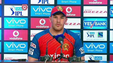 M3: KXIP vs GL – Press Conference – Aaron Finch