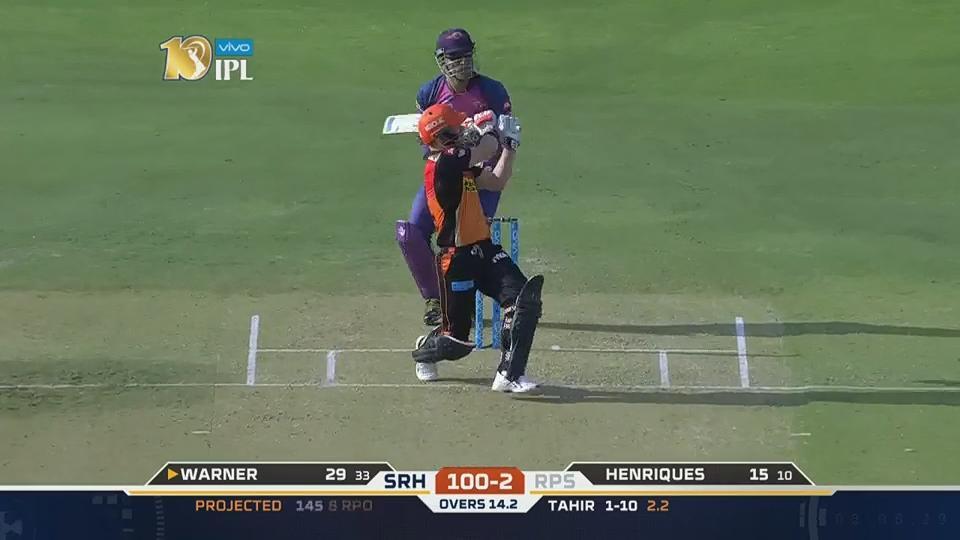 M24: RPS vs SRH – David Warner Six