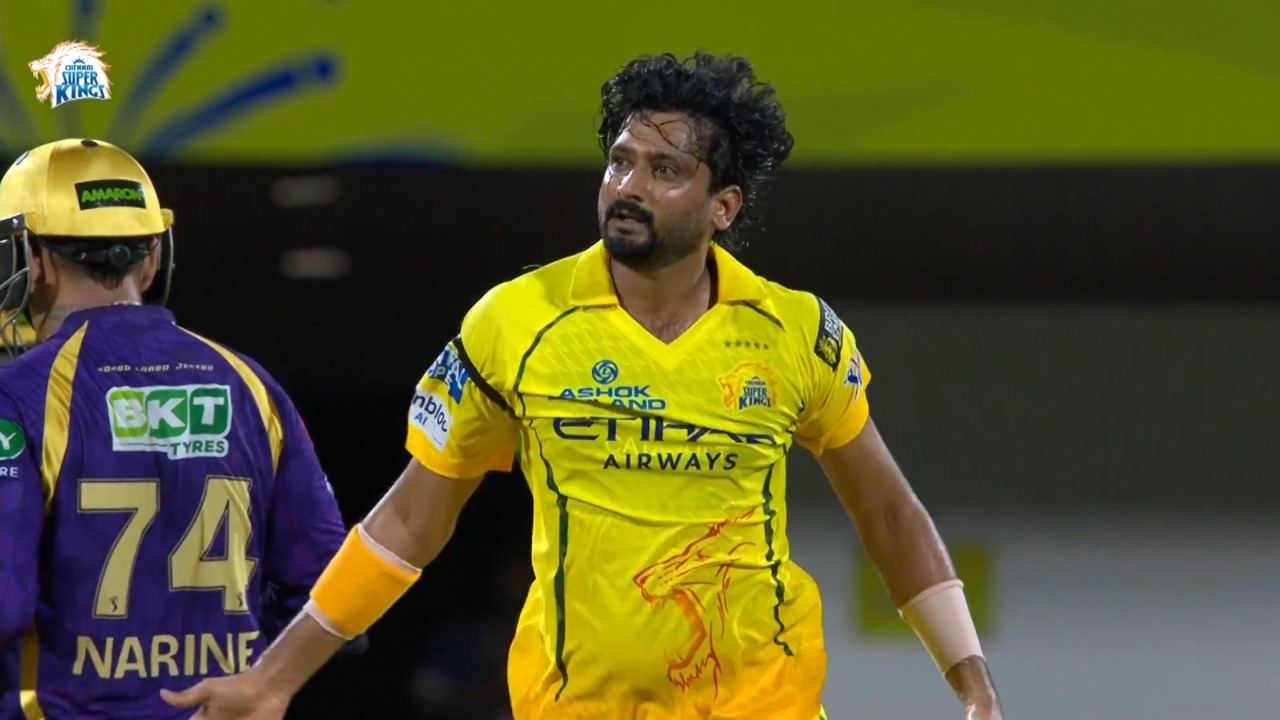IPL 2026 M22: CSK vs KKR - Fall of Wickets