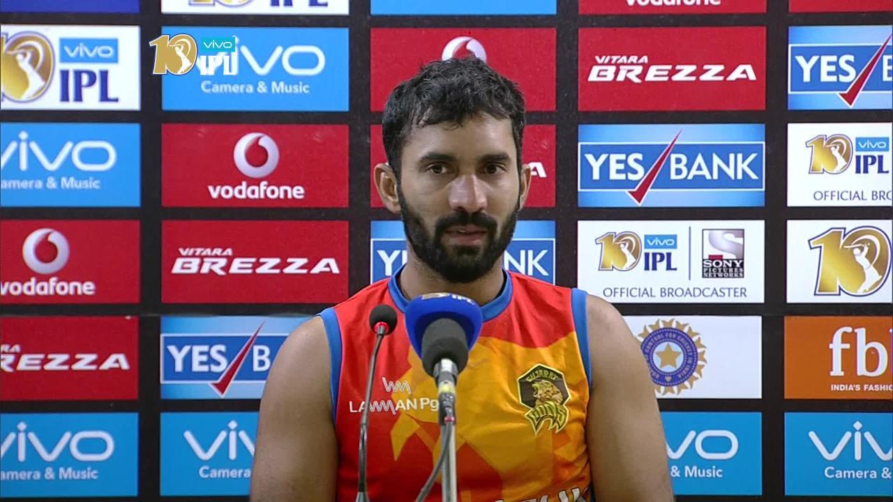 M42: DD vs GL – Press Conference – Dinesh Karthik