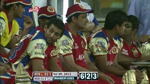 Match 67 RCB vs DD – Gayle's 3rd Six