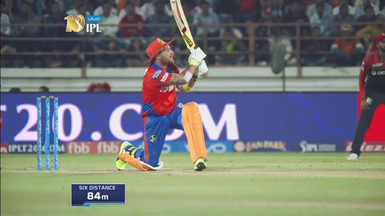 M20: GL vs RCB – Brendon McCullum Six