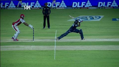 Match 53 DC vs KXIP – Akshath Reddy's Wicket