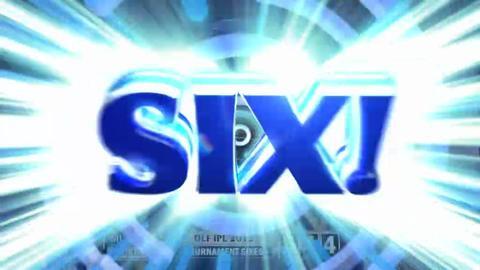 Match 58 KKR vs MI – Sharma's 5th Six background