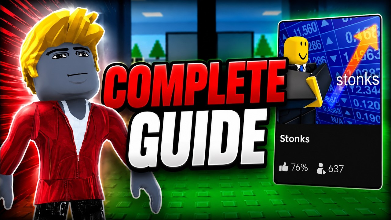 Starter Guide To Roblox STONKS