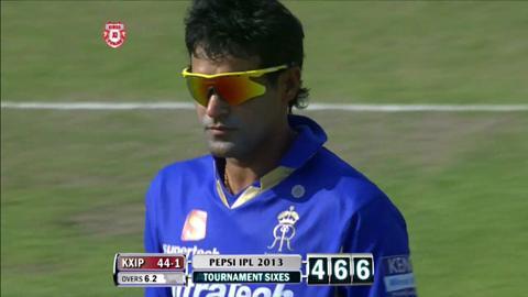 M55: KXIP vs RR – Shaun Marsh Six