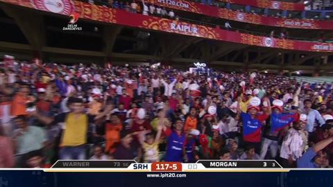M52: DD vs SRH – David Warner Wicket