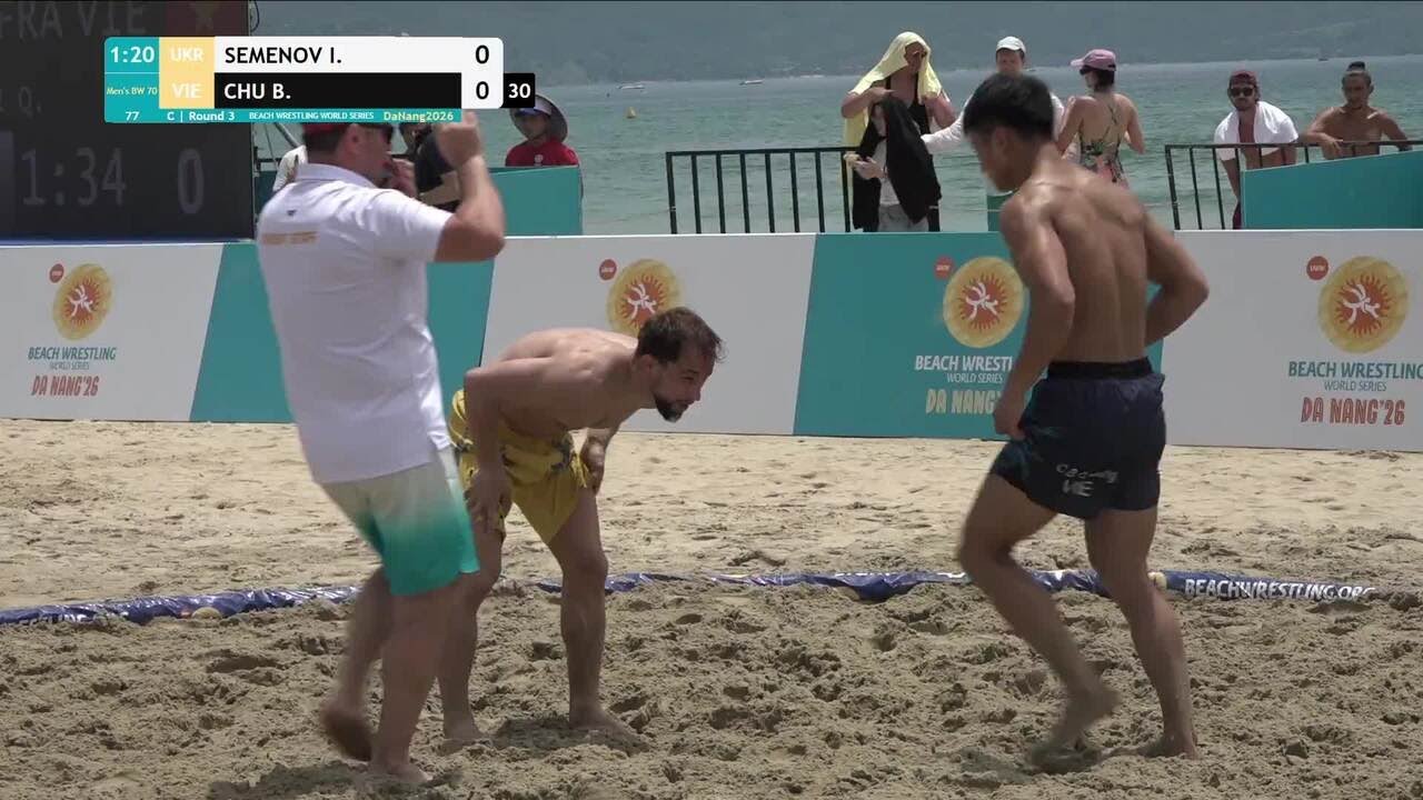 Ivan SEMENOV (UKR) vs. Ba Quang Hoang CHU (VIE) • C | Round 3 • Men's BW 70Kg