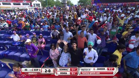 M31: DD vs KXIP – Virender Sehwag Wicket background