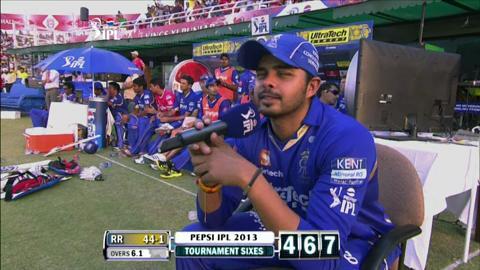 M55: KXIP vs RR – Shane Watson Six background