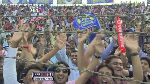 Match 7 RR vs KKR – Kallis' Wicket