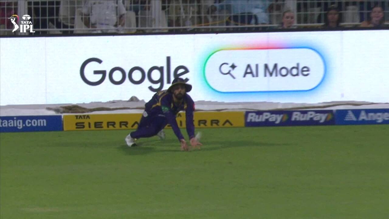 IPL 2026 M06: KKR vs SRH - Abhishek Sharma Wicket