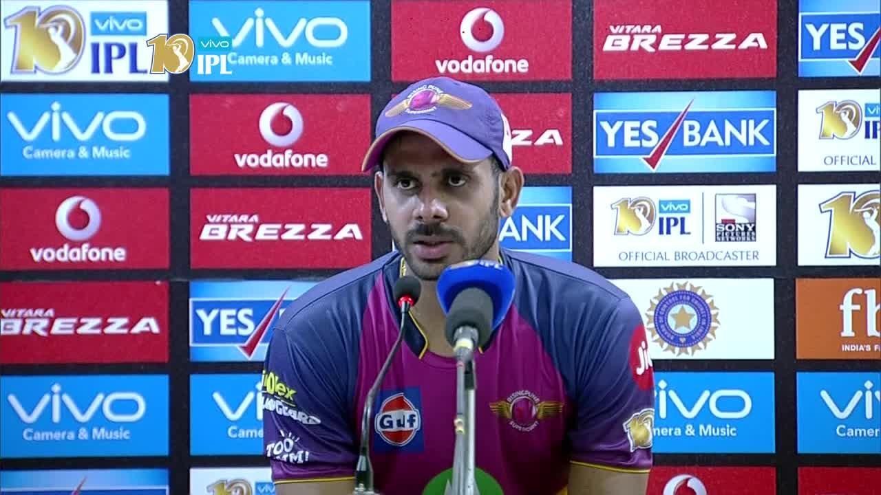 M52: DD vs RPS – Press Conference – Manoj Tiwary