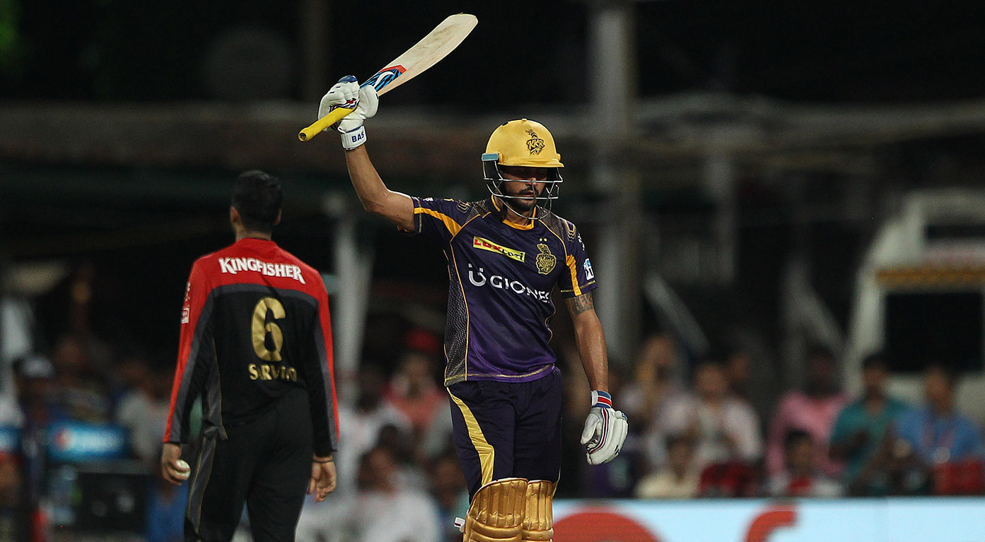 M48: KKR vs RCB – Manish Pandey 50
