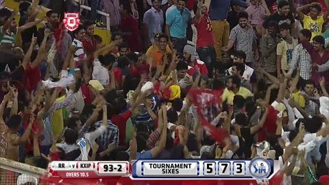 M52: KXIP vs RR – Shaun Marsh Six