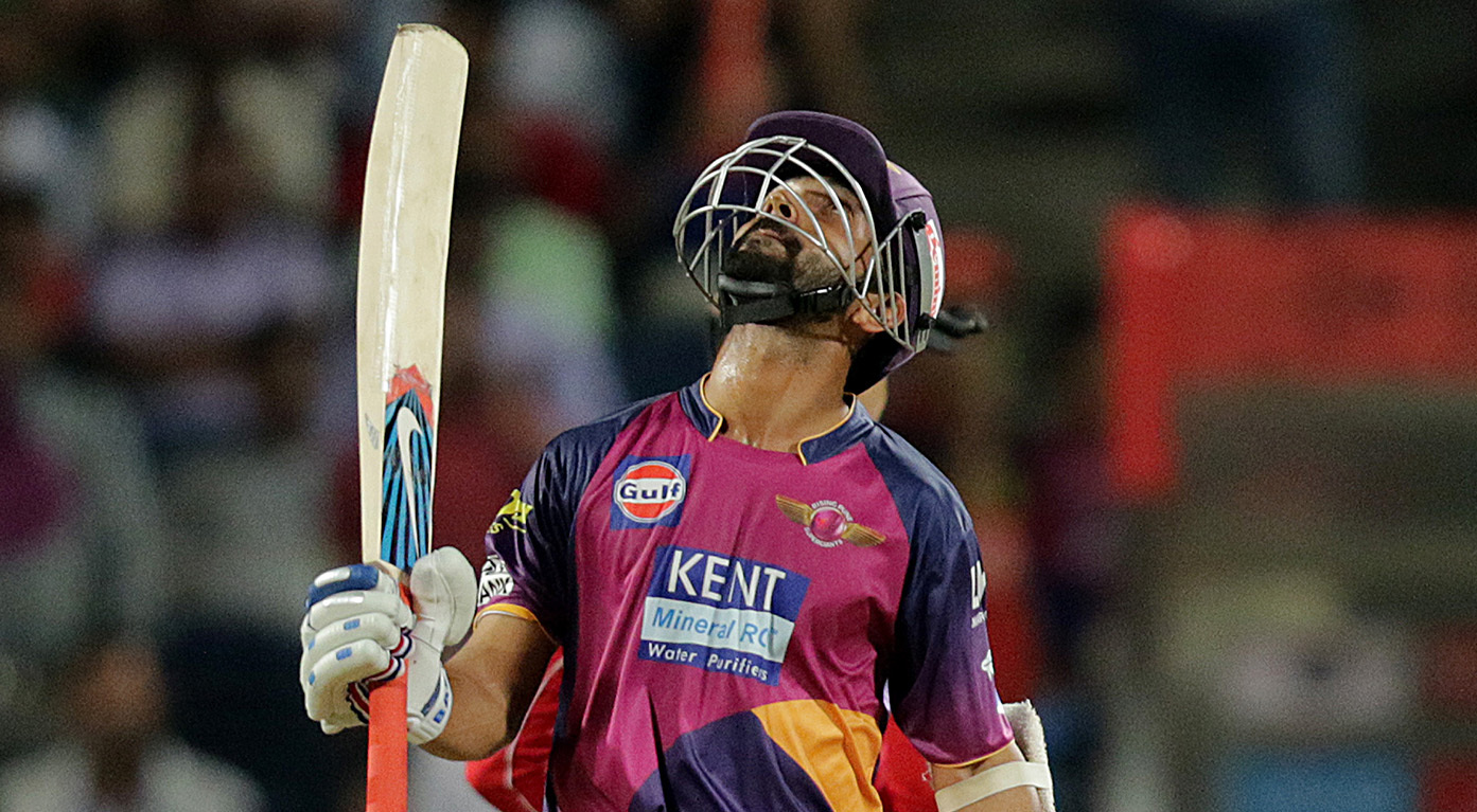 M16: RPS vs RCB – Ajinkya Rahane 60
