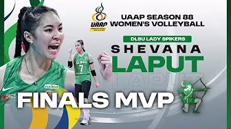 Shevana Laput HONORED 🌟 as FINALS MVP | UAAP Season 88 Women’s Volleyball Finals Game 2
