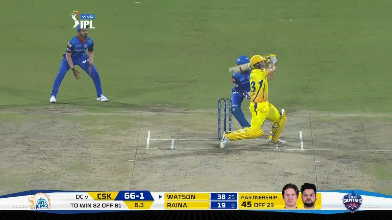 M05: DC vs CSK – Shane Watson Six