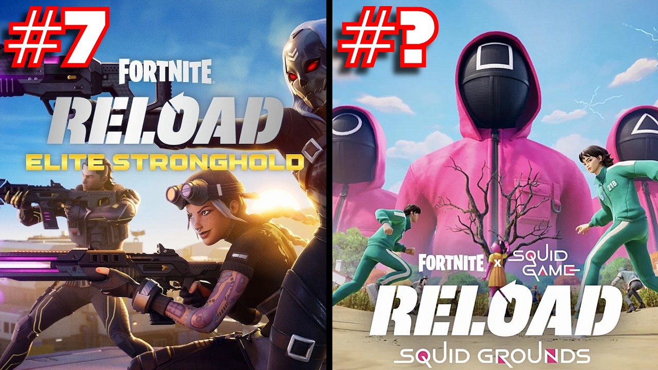 I Finally Ranked Every Fortnite Reload Map. (ft LizardArtist, Biphilus30) background