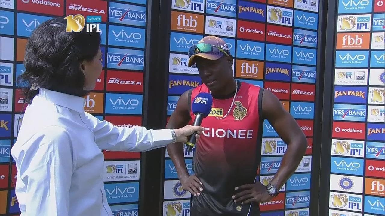 M18: DD vs KKR – Rovman Powell Interview