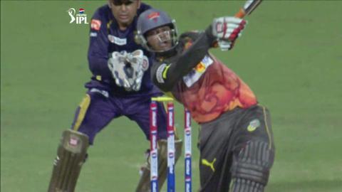 M17: KKR vs SRH – Dwaraka Ravi Teja Wicket background