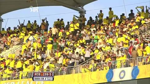 Match 13 CSK vs RCB – Kohli's Wicket