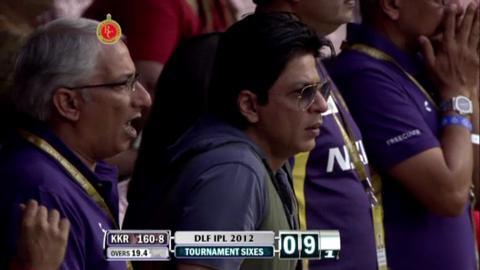 Match 10 RCB vs KKR – Lee's Six background