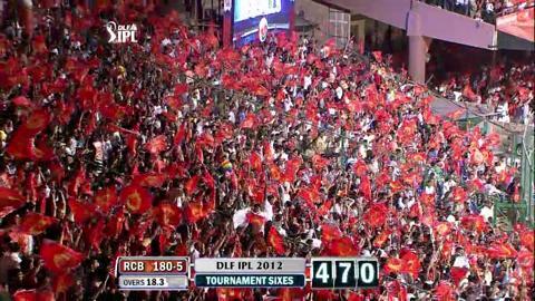 Match 50 RCB vs DC – de Villiers' 3rd Six