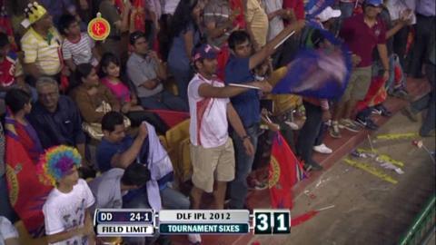 Match 5 RCB vs DD - Ojha's Six