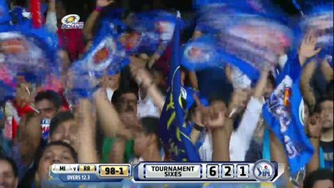 M56: MI vs RR – Karun Nair Six