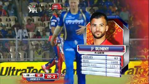 M36: RR vs DD – JP Duminy 56