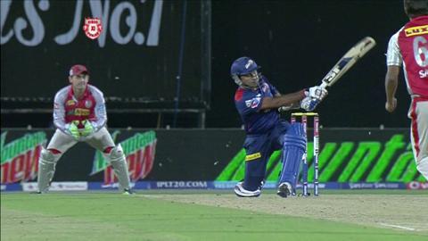 M67: KXIP vs DD – Mahela Jayawardene Wicket background