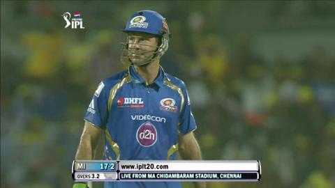 M5: CSK vs MI – Ricky Ponting Wicket