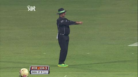 Match 62 RCB vs MI – Kumar's Wicket