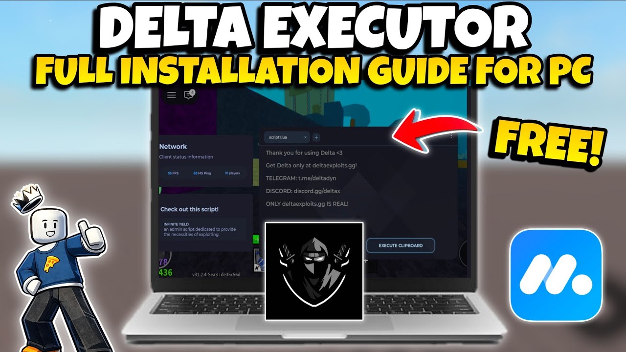 Install Delta Executor PC New UPDATE! - Best Roblox Executor On PC