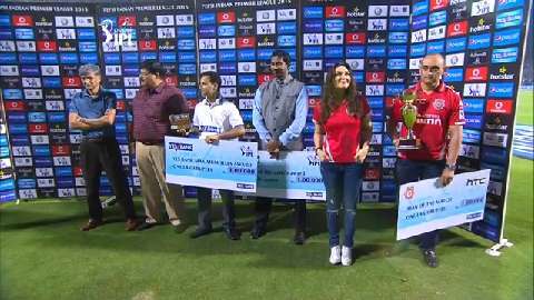 M10: KXIP vs DD – Post Match Presentation
