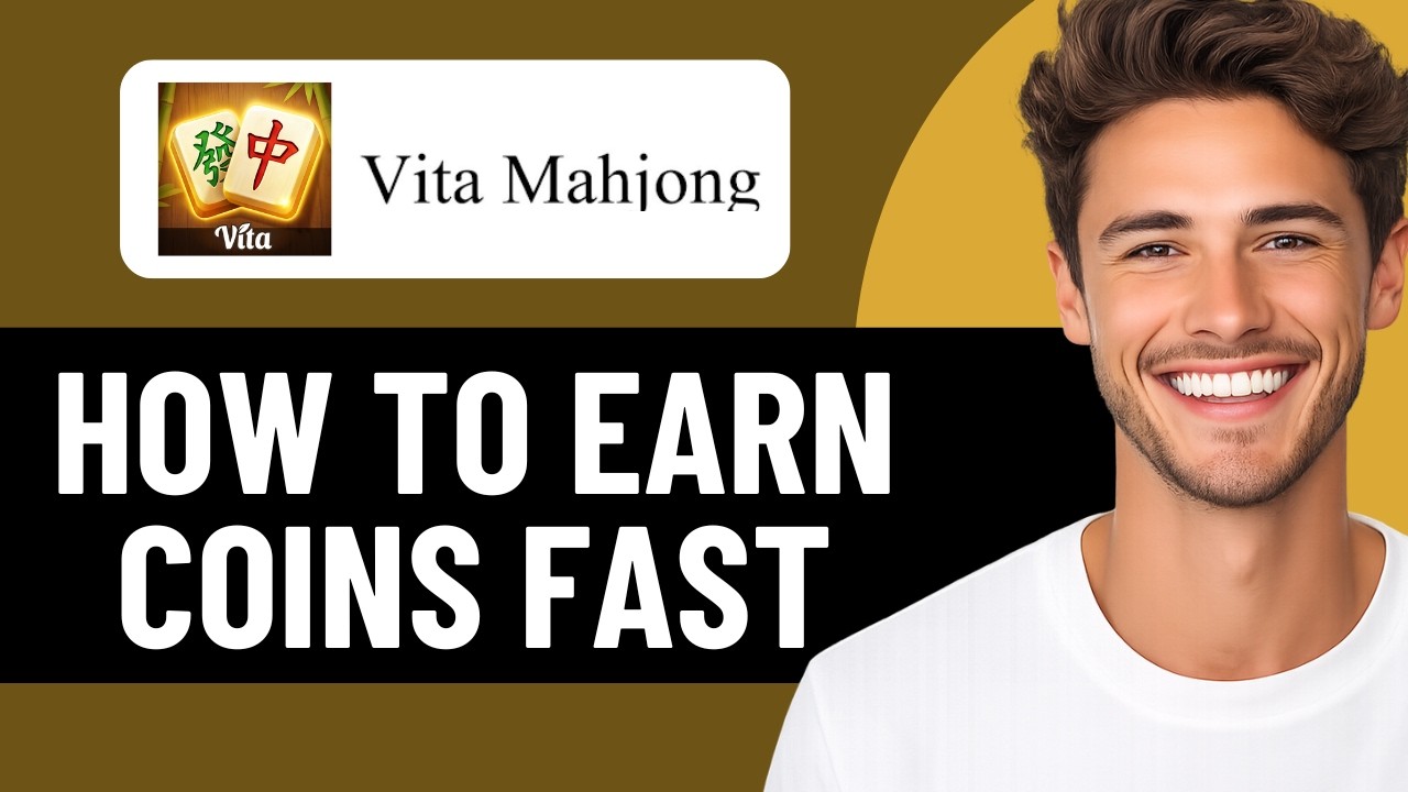 HOW TO EARN COINS FAST IN VITA MAHJONG 2026! (FULL GUIDE) background