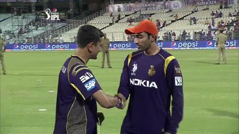 M49: KKR vs RCB– Man of the Match – Robin Uthappa background