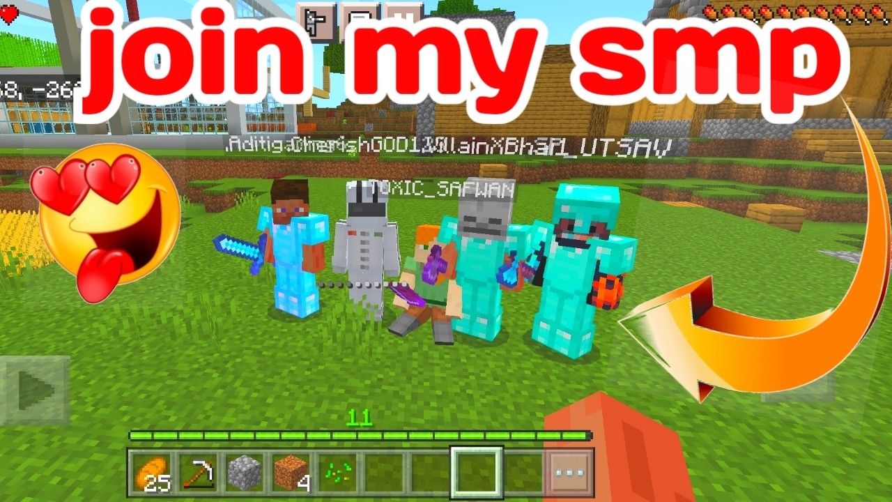 join my smp minecraft live | sp live gamer background