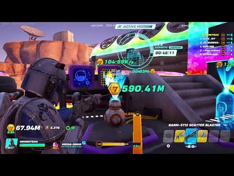 Droid TYCOON How to GET MORE MONEY!! Rebirth 17-18 Fortnite Star Wars